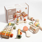 Baby Wooden Rattle – Montessori Early Learning Toy — 6