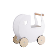 Wooden Doll Stroller – Montessori Baby Walker & Pretend Play Toy — 5