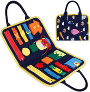 Busy Book – Montessori Dressing & Buttoning Activity Board — 5