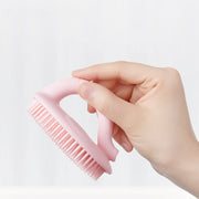 Baby Silicone Shampoo Brush – Soft Scalp Massager & Cradle Cap Care Brush — 4