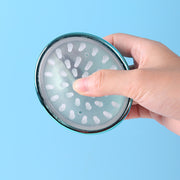 Electroplated Shampoo Massage Brush – Soft Silicone Scalp Massager — 4