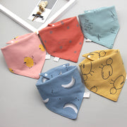 Baby Saliva Towel – Ultra-Soft Cotton Drool Bib — 16