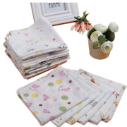 Baby Gauze Saliva Towel – Ultra-Soft Cotton Muslin Drool Bib — 3