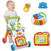 Multifunction Baby Stroller & Walker Activity Toy – Musical Early Education Puzzle Toy — 1
