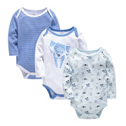 Long Sleeve Baby Outfit – Cartoon Cotton Newborn Clothes — 4