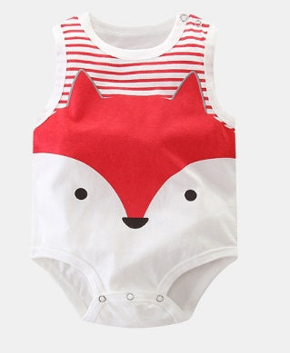 Sleeveless Baby Romper – Soft Cotton Newborn Bodysuit