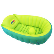 Inflatable Baby Bathtub – Foldable Flower Bathtub for Newborns — 6