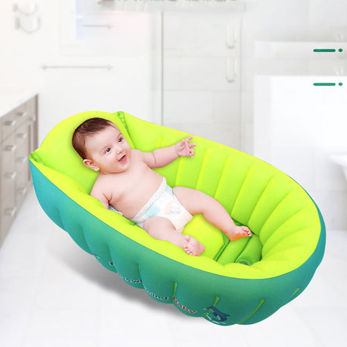 Inflatable Baby Bathtub – Foldable Flower Bathtub for Newborns