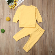 Unisex Baby Outfit Set – Soft Cotton Spring & Autumn Clothing — 1