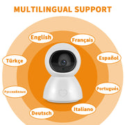 4.3" 1080P Baby Monitor – Full HD Video Monitor with Night Vision & Two-Way Audio — 2