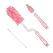 Silicone Baby Bottle Brush Set – Bottle & Straw Cleaning Kit — 9