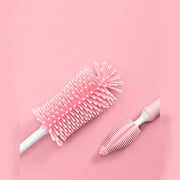 Silicone Baby Bottle Brush Set – Bottle & Straw Cleaning Kit — 10