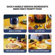 Mini Electric Garlic Chopper – Compact Food Processor — 3