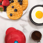 Mini Waffle Maker – Household Kids' Baking & Cake Machine — 2