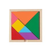 Wooden Rainbow Blocks & Rattle Set – Montessori Educational Toy for Kids — 3