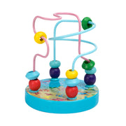 Wooden Rainbow Blocks & Rattle Set – Montessori Educational Toy for Kids — 6