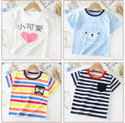 Kids Short-Sleeve T-Shirt – Soft Cotton Baby Everyday Tee — 8