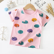 Kids Short-Sleeve T-Shirt – Soft Cotton Baby Everyday Tee — 11