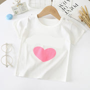 Kids Short-Sleeve T-Shirt – Soft Cotton Baby Everyday Tee — 14