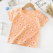 Kids Short-Sleeve T-Shirt – Soft Cotton Baby Everyday Tee — 12
