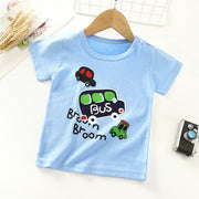 Kids Short-Sleeve T-Shirt – Soft Cotton Baby Everyday Tee — 15