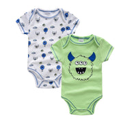 Sleeveless Baby Romper – Soft Cotton Newborn Bodysuit — 5