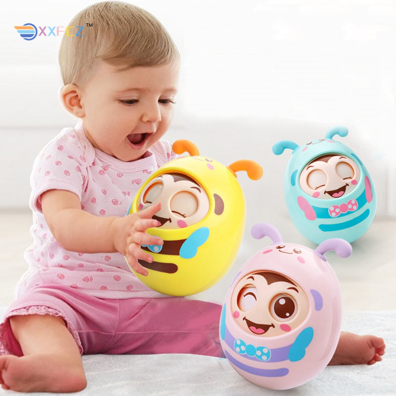 Soothing Puzzle Grasping Toy – Interactive Baby Tumbler Learning Toy