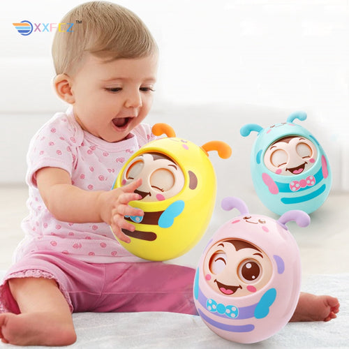 Soothing Puzzle Grasping Toy – Interactive Baby Tumbler Learning Toy