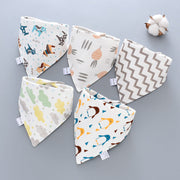 Baby Saliva Towel – Ultra-Soft Cotton Drool Bib — 10