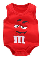 Sleeveless Baby Romper – Soft Cotton Newborn Bodysuit — 7
