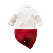 Baby Boy Romper – Soft Long Sleeve Autumn Outfit — 5