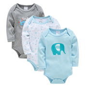 Long Sleeve Baby Outfit – Cartoon Cotton Newborn Clothes — 1