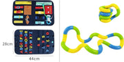 Busy Book – Montessori Dressing & Buttoning Activity Board — 17