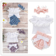 Baby Clothes & Pants Set – Soft Cotton Everyday Outfit — 3