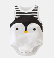 Sleeveless Baby Romper – Soft Cotton Newborn Bodysuit — 2