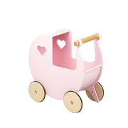 Wooden Doll Stroller – Montessori Baby Walker & Pretend Play Toy — 8