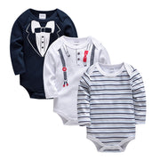 Long Sleeve Baby Outfit – Cartoon Cotton Newborn Clothes — 2