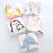 Embroidered Baby Saliva Towel – Soft Cotton Baby Bib & Drool Cloth — 17