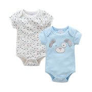 Sleeveless Baby Romper – Soft Cotton Newborn Bodysuit — 6