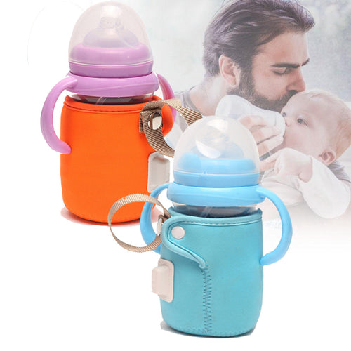 USB Baby Bottle Warmer – Portable Bottle Heating Sleeve