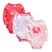 Long Sleeve Baby Outfit – Cartoon Cotton Newborn Clothes — 3