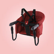 Portable Baby High Chair Seat – Adjustable Feeding Safety Harness — 4