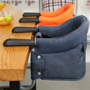 Portable Baby High Chair Seat – Adjustable Feeding Safety Harness — 6