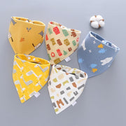 Baby Saliva Towel – Ultra-Soft Cotton Drool Bib — 6