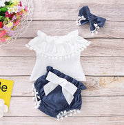 Baby Clothes & Pants Set – Soft Cotton Everyday Outfit — 2