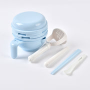 Manual Baby Food Grinding Bowl – Side-Grip Food Masher Set — 2