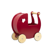 Wooden Doll Stroller – Montessori Baby Walker & Pretend Play Toy — 4