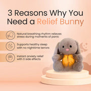 Breathing Soothing Plush Toy – Calming Sensory Comfort Bunny for Babies — 10