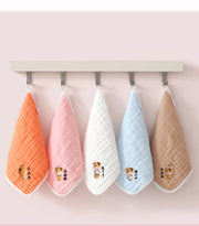 Embroidered Baby Saliva Towel – Soft Cotton Baby Bib & Drool Cloth — 14