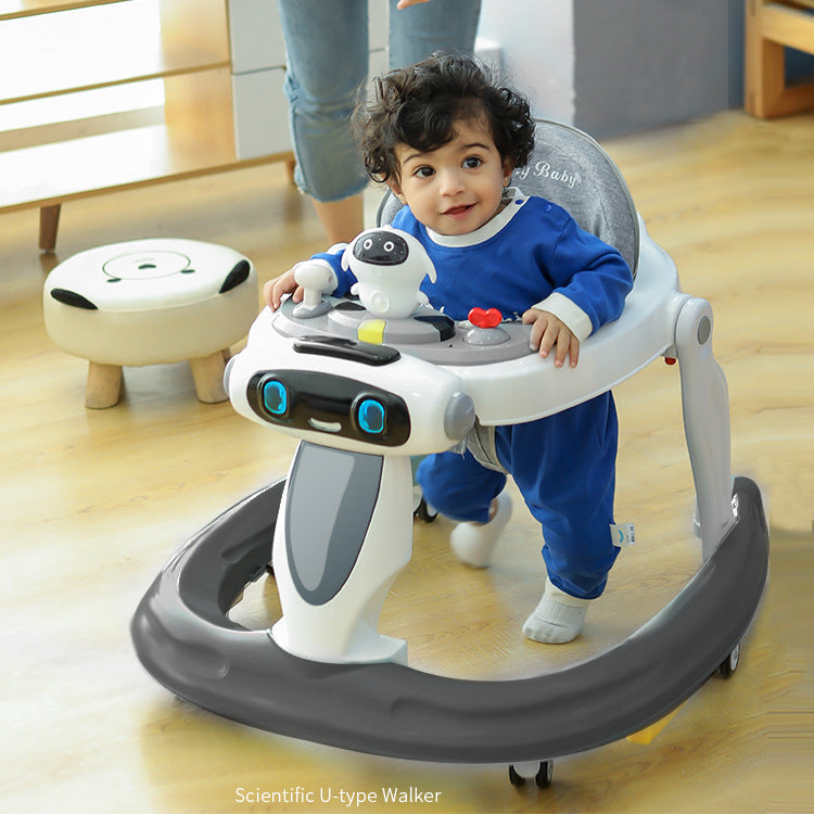 Multifunction Baby Walker – Anti-Rollover Learning Walker